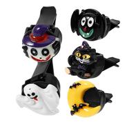 Luxshiny 6piezas Ambientador De Auto Halloween Clip De Ventilación Diseño De Calavera y Fantasma Aromatizante Para Aire Decoración Divertida Para Interior Del Coche