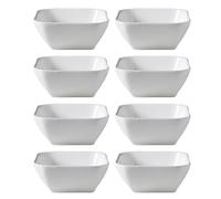 Luxshiny 8piezas Conjuntos Tazones De Cerámica Para Salsa Platos Dipping Para Sushi y Aperitivos Diseño Multiusos Para Salsas y Especias Para Decoración De Mesa y Almacenamiento