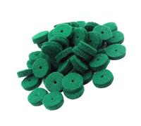 Luxshiny 90 Piezas Lavadora de Teclado de Piano Verde de Fieltro Arandela de Piano para Reparación y Regulación para Nivelar Teclas y Protección del Instrumento