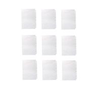 Luxshiny Álbum de Fotos de 9 Transparentes Recambios de PP Páginas para Coleccionistas Soporte para Tickets 10 Unidades Gran Capacidad