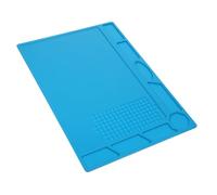 Luxshiny Alfombrilla De Soldadura Aislante Alta Temperatura Para Estación De Trabajo Estera De Soldadura Esd Áreas De Organización Para Reparaciones De Computadoras y Teléfonos