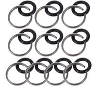 Luxshiny Anillo de Retención Interno y Junta Tórica para Llave de Impacto, 10 Juegos Accesorio de Sujeción para Llaves Recargables y Entornos Profesionales Color Aleatorio