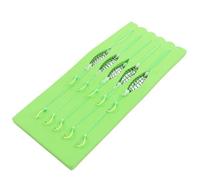 Luxshiny Anzuelos para Pesca de Carpa 5 Piezas Gancho Doble Antienredos con Resorte de Acero Alto Carbono para Cebos, Equipo de Pesca Profesional para Aparejos y Señuelos de