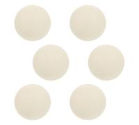Luxshiny Balones de Hockey de PVC Que Brillan para Juegos Grupales, Paquete de 6 Unidades Color Verde Luminoso Movimientos Consistentes