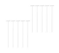 Luxshiny Barras De Hierro para Puertas De Pájaros, Varillas Metálicas Extraíbles, Tamaño Estándar, Uso Jaulas y Palomares, para y Aves Domésticas