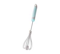 Luxshiny Batidor de Huevos Manual Ajustable Cuerpo de Metal y Nylon, y Conveniente para Mezclar en Cocinas y Pastelerías