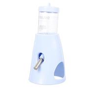 Luxshiny Bebedero Vertical Antigoteo para Hámster y Pequeños Roedores Botella de Agua con Soporte para Chinchillas Capacidad Suficiente y Diseño Práctico Color Azul