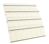 Luxshiny Bloc de Notas Planificador Semanal Portátil de 200 Hojas Desprendibles para Organización de Agendas y Planes de Negocio, Papel Seguro y Duradero para Uso Diario en Oficina