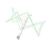 Luxshiny Bobinadora de Hilo Manual de Metal Plegable para Escritorio, Herramienta Rápida y Ajustable para Enrollar Ovillos, Accesorio Reutilizable para Costura y Tejido en Casa