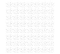 Luxshiny Bobinas para Máquina de Coser Transparentes de Abs, Tamaño Compacto, 100 Unidades Resistentes al Desgaste, Suministros de Costura Profesionales para Bordadora y Máquina Doméstica