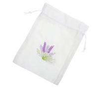 Luxshiny Bolsa de Algodón Color Marfil Cordón para Recuerdos de Boda, Bolsa de Obsequio Multifuncional y Perfumada para Ocasiones Obsequios y Armarios, 13x18 Cm
