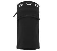 Luxshiny Bolsa Deportiva Brazo Negra Tamaño M Cremallera, Brazalete Ajustable para Teléfono Celular, Banda para Correr y Entrenamiento, Adecuado para Running y Fitness al Aire Libre