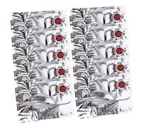 Luxshiny Bolsa Dispensadora De Vino Caja 3l Válvula De Palanca, Bolso Portátil para Guardar Vino, Material Hermético, Apto para Bebidas Líquidas, Pack De 10 Unidades para Uso Exterior y Eventos