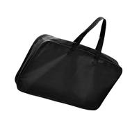 Luxshiny Bolsa para Atril Musical Portátil 56x36 Cm de Tela Oxford Negra Resistente y Ligera, Estuche para Transporte Asas Cómodas, Bolsa Multifunción para Almacenamiento y Protección