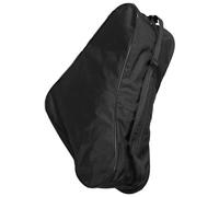 Luxshiny Bolsa para Patines Cremallera, Resistente Tela No Tejida, para Transportar Zapatos de Patinaje en Uso al Aire Libre, Diseño Elegante y Color Negro