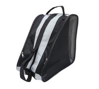 Luxshiny Bolsa para Patines de Ruedas Triangular Negra, Mochila Portátil para Almacenamiento y Transporte de Patines, Bolsa Ligera para Uso Exterior en Patinaje y Deportes al Aire Libre