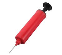 Luxshiny Bomba de Balón Portátil Roja, Inflador Ligero Manual para Baloncesto, Voleibol y Fútbol, Mini Tamaño para Deportes al Aire Libre, Accesorio Esencial para Inflar Balones Deportivas