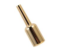 Luxshiny Boquilla de Trompeta Pequeña Tipo Pesado Chapada en Oro, Accesorio Durable para Trompeta Profesional y Estudiantes, Reemplazo Creativo para Práctica y Concierto