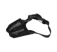 Luxshiny Bozal para Perros Ajustable de Malla Transpirable para Hocico Que Previene Mordeduras y Destrucción de Objetos Diseño y Cómodo para Mascotas