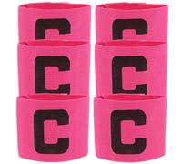 Luxshiny Brazaletes de Capitán para Fútbol 6 Piezas Absorción de Impactos y Limitación de Ángulos de Movimiento para Uso en Entrenamientos y Partidos de Fútbol Juvenil y Adulto