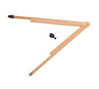 Luxshiny Brújula Grande de Madera para Pizarra de Color Claro Función Multifuncional, Herramienta de Círculo para Dibujo y Enseñanza Matemática en Escuela