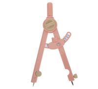 Luxshiny Brújula Multifuncional de Plástico Rosa, Compás Escuela Dibujo, Portátil, para Dibujo Técnico Profesional y Uso en Movimiento, para Estudiantes E Ingenieros