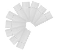 Luxshiny Caja Cilíndrica de Papel Kraft Perlado 20 Ml, 10 Piezas, Tubos de Cartón Redondos con Tapa para Embalaje de Té, Regalos, Fiestas y Envío Seguro