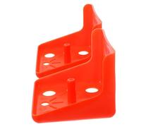 Luxshiny Caja De Ladrillos para Lamer Ganado Soporte para Bloques De Plástico Resistente Pequeño Adecuado para Granjas Compatible Ovejas y Cabras 2 Piezas