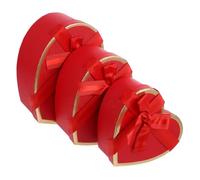 Luxshiny Caja De Regalo Corazón Para San Valentín Resistente Cartón Versátil y Portátil Para Perfumes y Cosméticos Cumpleaños Bodas