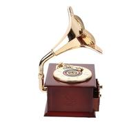 Luxshiny Caja de Retro Clásica Multifuncional de ABS Diseño y Tamaño Óptimo para Decoración de Escritorio y Obsequio de Cumpleaños