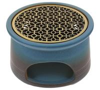 Luxshiny Calentador de Cera de Vela de Cerámica Moderno para Tetera Base Calefactora Adecuado para Calentar Té y Derretir Cera Hogar