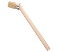 Luxshiny Cepillo para Reparación de Neumáticos Mango de Madera, Cerdas de 40 Mm, Herramienta para Aplicación Llantas, Suministros para Mantenimiento Automotor