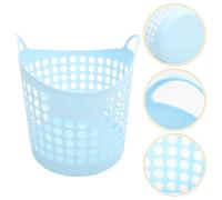 Luxshiny Cesta Ropa Sucia Con Asas Lavandería Baño Cesto Ropa Limpia Tapa Portátil