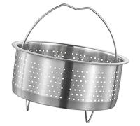 Luxshiny Cestillo Vaporera Inoxidable Cocción de Arroz y Verduras Mediano de Multiusos y de Limpiar para Cocedor Presión y Vaporera de Dumplings