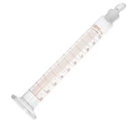 Luxshiny Cilindro Graduado de Vidrio de 100 Ml con Tapón, Probeta Medidora con Escala Precisa y Base Redonda para Experimentos y Uso en Laboratorio