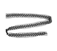 Luxshiny Cinta de Encaje Negra Gemas de Imitación y Perlas, 1 Yarda, para Accesorios de Pelo y Manualidades DIY