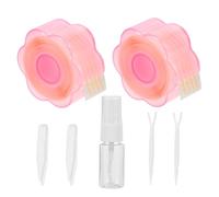 Luxshiny Cinta para Párpados de Encaje Rosa, y Fácil de Usar, Herramienta de Maquillaje para Levantar Párpados Caídos en 1 Set con Spray