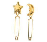 Luxshiny Colador de Té Acero Inoxidable 2 Piezas en Forma de Estrella y Luna, Infusor de Hojas Sueltas con Mango Antideslizante para Taza, Filtro Reutilizable para Infusiones Domésticas