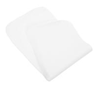 Luxshiny Compresas Reutilizables de Paño en Color Blanco de de Ricino para Cuidado Delicado, 3 Piezas para de Cuidado Personal