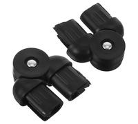 Luxshiny Conector de Ajuste para Sillón Reclinable, Bisagra de Tubo Plástico Resistente, 2 Piezas para Silla Plegable y Silla de Playa, Accesorio Estable y Versátil para Muebles