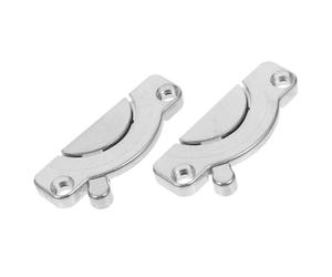 Luxshiny Conector de Hebilla para Mesa de Aleación de Zinc Conexión Fuerte y Materiales Firmes para Ensamblaje y Desmontaje de Superficies de Muebles