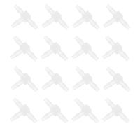 Luxshiny Conectores en T de Plástico Púas 3,9 Mm, Adaptadores Reductores para Tuberías, Kit de 20 Unidades, Accesorios Rápidos para Sistemas Hidráulicos y Riego por Goteo