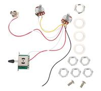 Luxshiny Conjunto de Circuito Duradero para Guitarra Eléctrica Potenciómetro de Cambio, Placa Filamentosa y Componentes Electrónicos, Herramienta para Guitarra Eléctrica