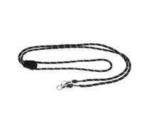Luxshiny Correa Ajustable para Guantes de Esquí Clips Metálicos, Resistente y Fácil de Instalar, Adecuado para Montañismo y Deportes de Nieve, Color Negro
