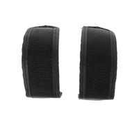 Luxshiny Correas para Pedales de Ciclismo Ajustables de Nailon Negro, 1 Par para Bicicleta Fija Interior, Accesorios Resistentes para Control y Seguridad en Pedaleo al Aire Libre