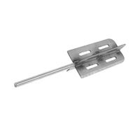 Luxshiny Cuchillo de Desuello para Matadero, Cuchillo de Desollado de Acero Inoxidable Plata, para Pieles y Carne, Despojado Rápido, Uso en Procesamiento Avícola y Pelado de Ganado