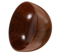 Luxshiny Cuenco de Madera Estilo Japonés 11,5x6,8 Cm para Sopa y Arroz, Bol Multifuncional Resistente para Ensalada y Fideos, Utensilio Cocina Madera Práctico para Uso Familiar