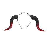 Luxshiny Diadema de Halloween con Cuernos de Toro Desmontables, Cómoda para Fiestas y Eventos Cosplay, Banda Pelo de Pu y Hierro para Hombres y Mujeres