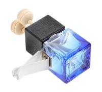 Luxshiny Difusor De Aroma Para Automóvil Clip De Ventilación Botella De Perfume Vacía Para Aceites Esenciales Diseño Elegante Para Decoración Interior Del Coche Ambientador Aromático