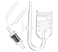 Luxshiny Difusor de Oxígeno para Acuario con Base Redonda Burbujeador de Aire para Estanques y Acuarios Accesorio Duradero y Seguro para Peces y Camarones Fácil de Limpiar y